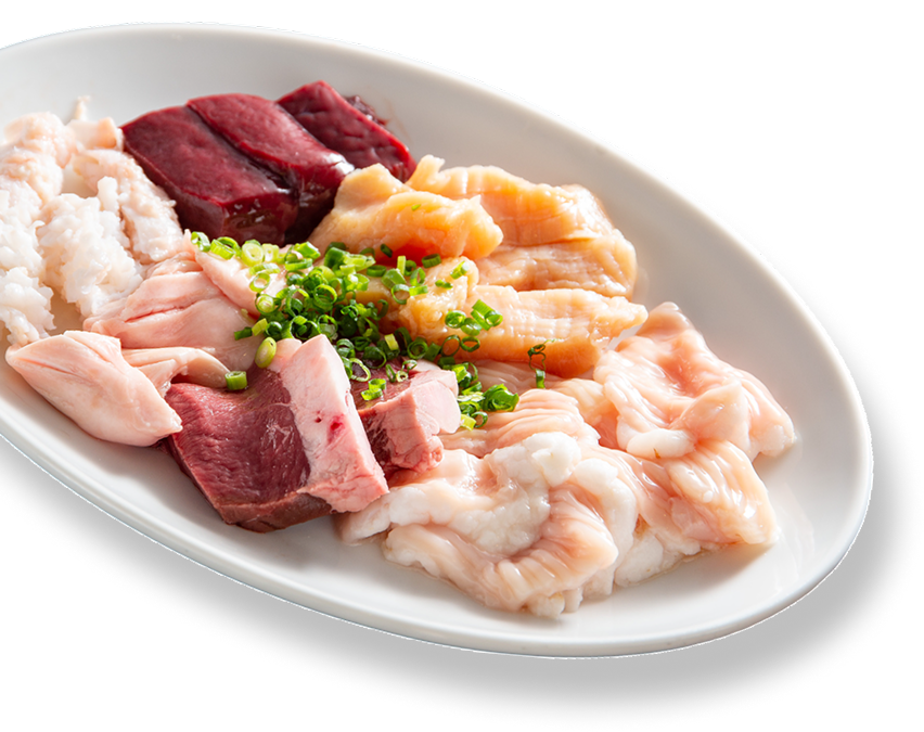お肉の盛り合わせ